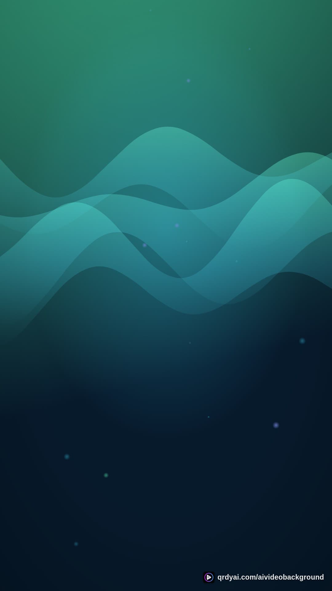 aurora breath portrait loop video background preview
