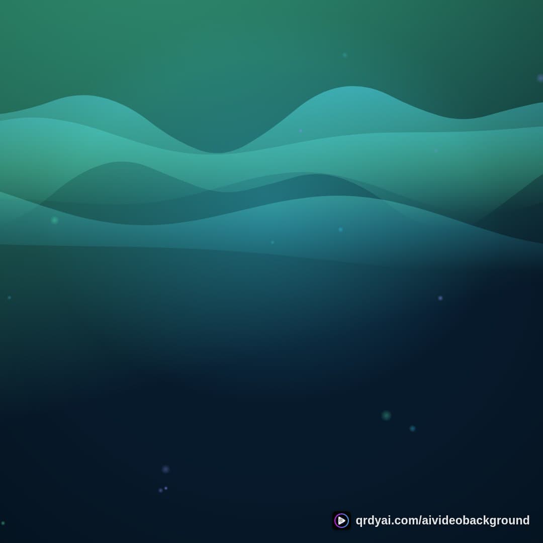 aurora breath square loop video background preview