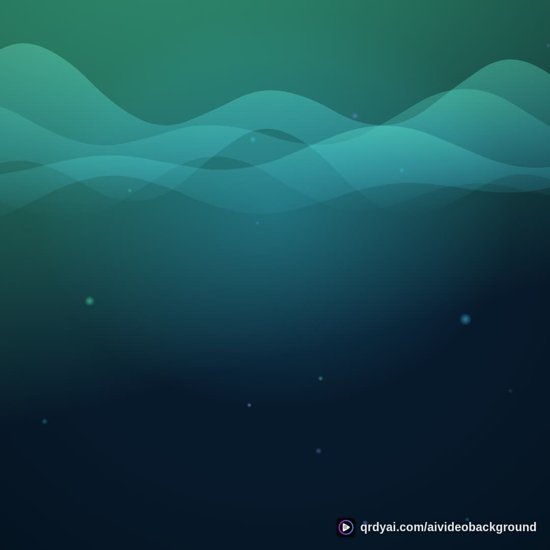aurora breath square loop video background preview