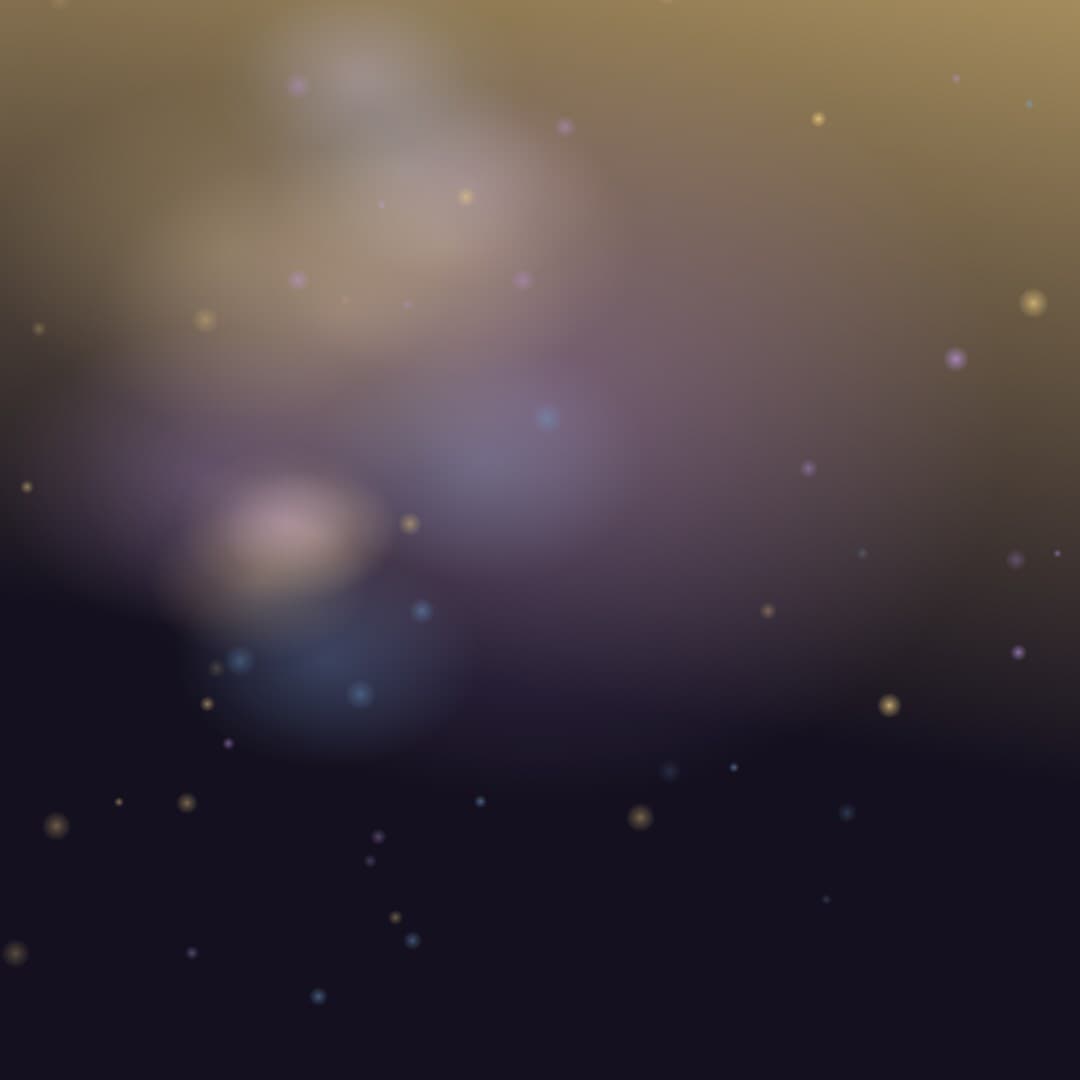 cosmos newyear sparkle square loop video background preview