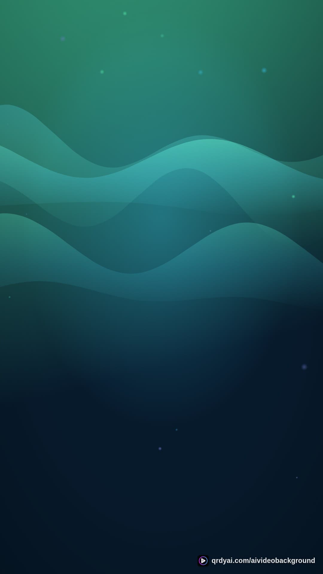 aurora breath portrait loop video background preview