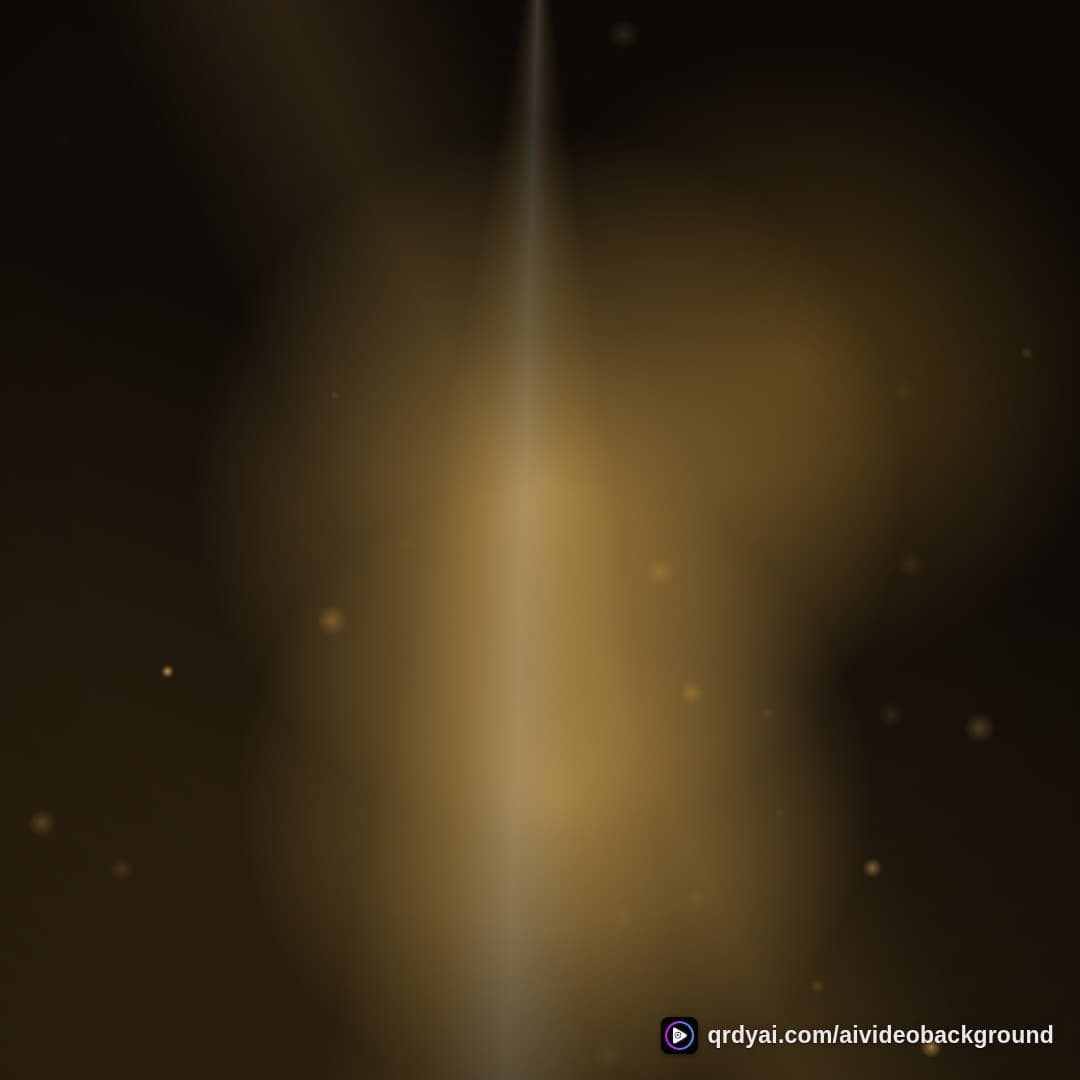 luxe gold square loop video background preview