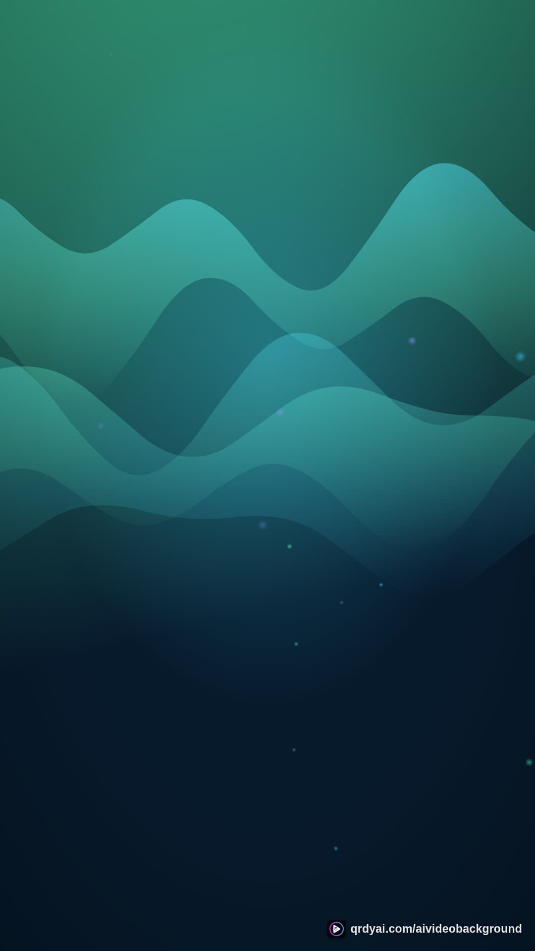 aurora breath portrait loop video background preview