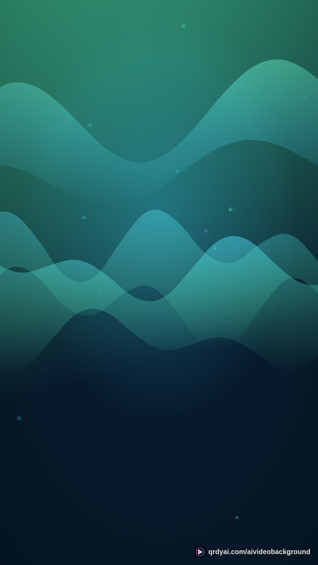 aurora breath portrait loop video background preview