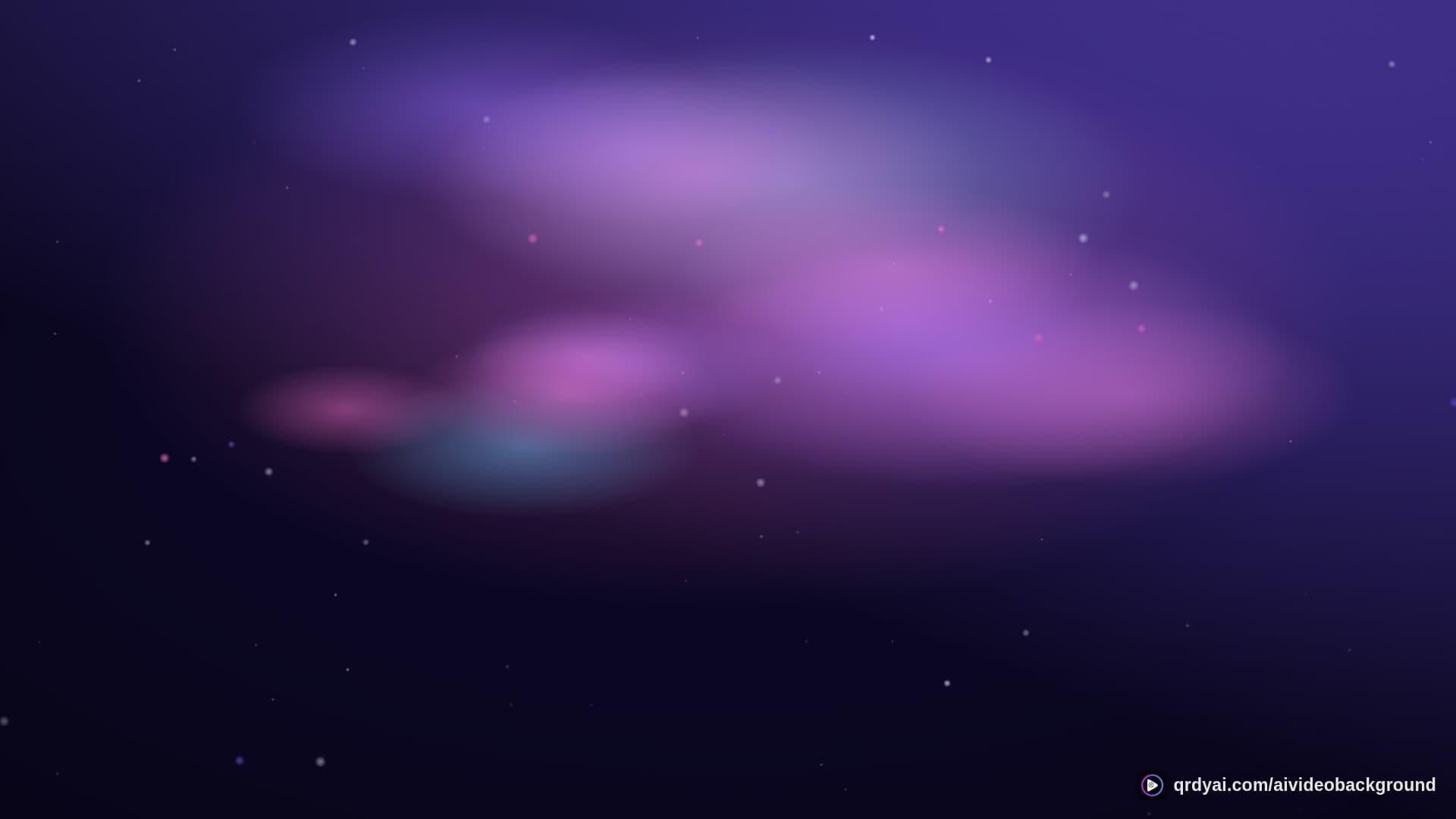cosmos drift landscape loop video background preview