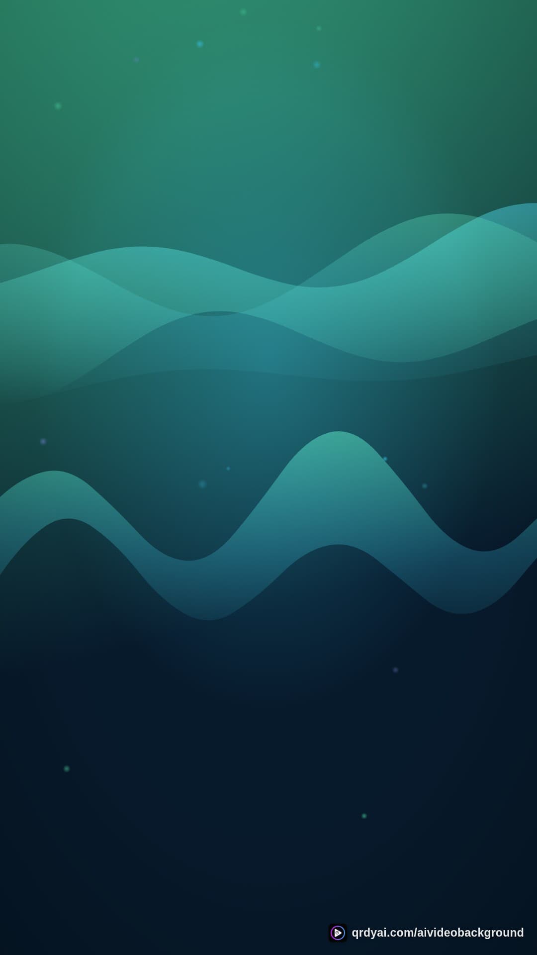 aurora breath portrait loop video background preview