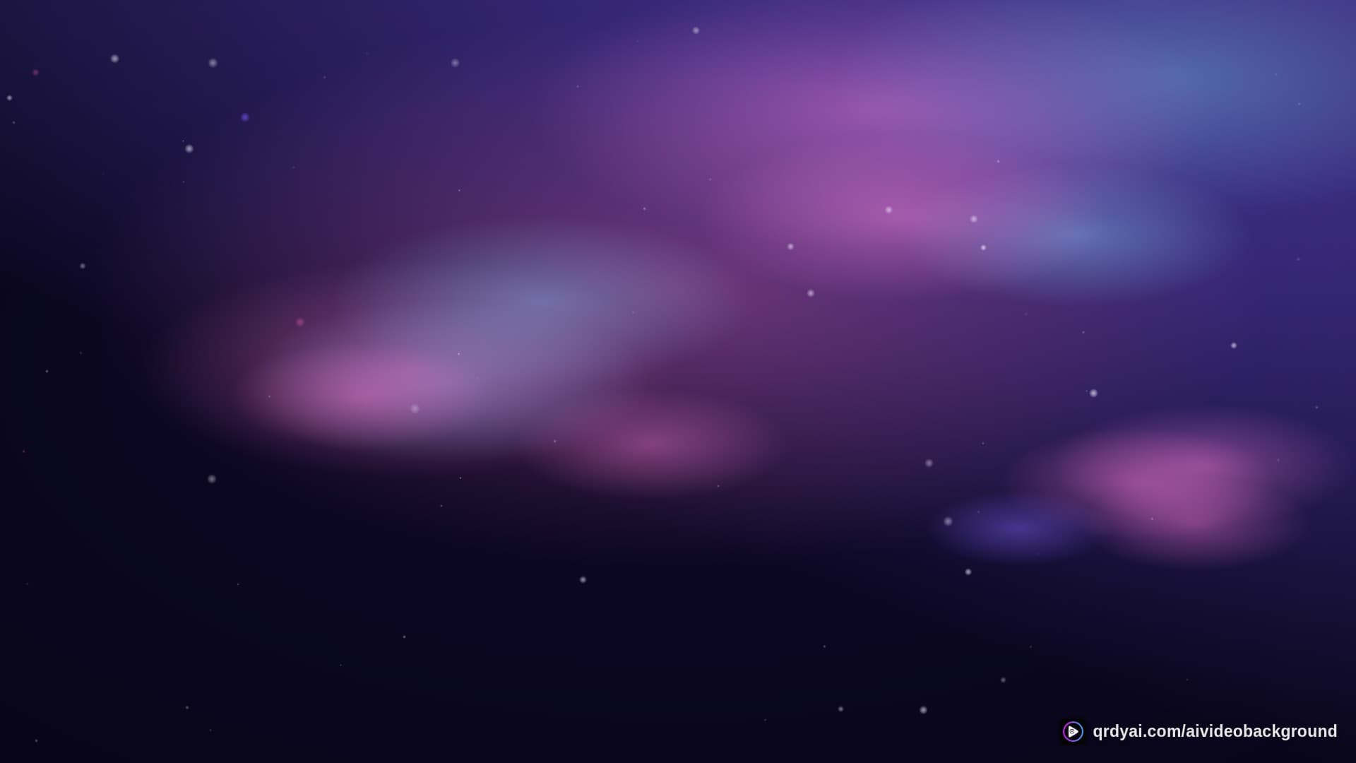 cosmos drift landscape loop video background preview