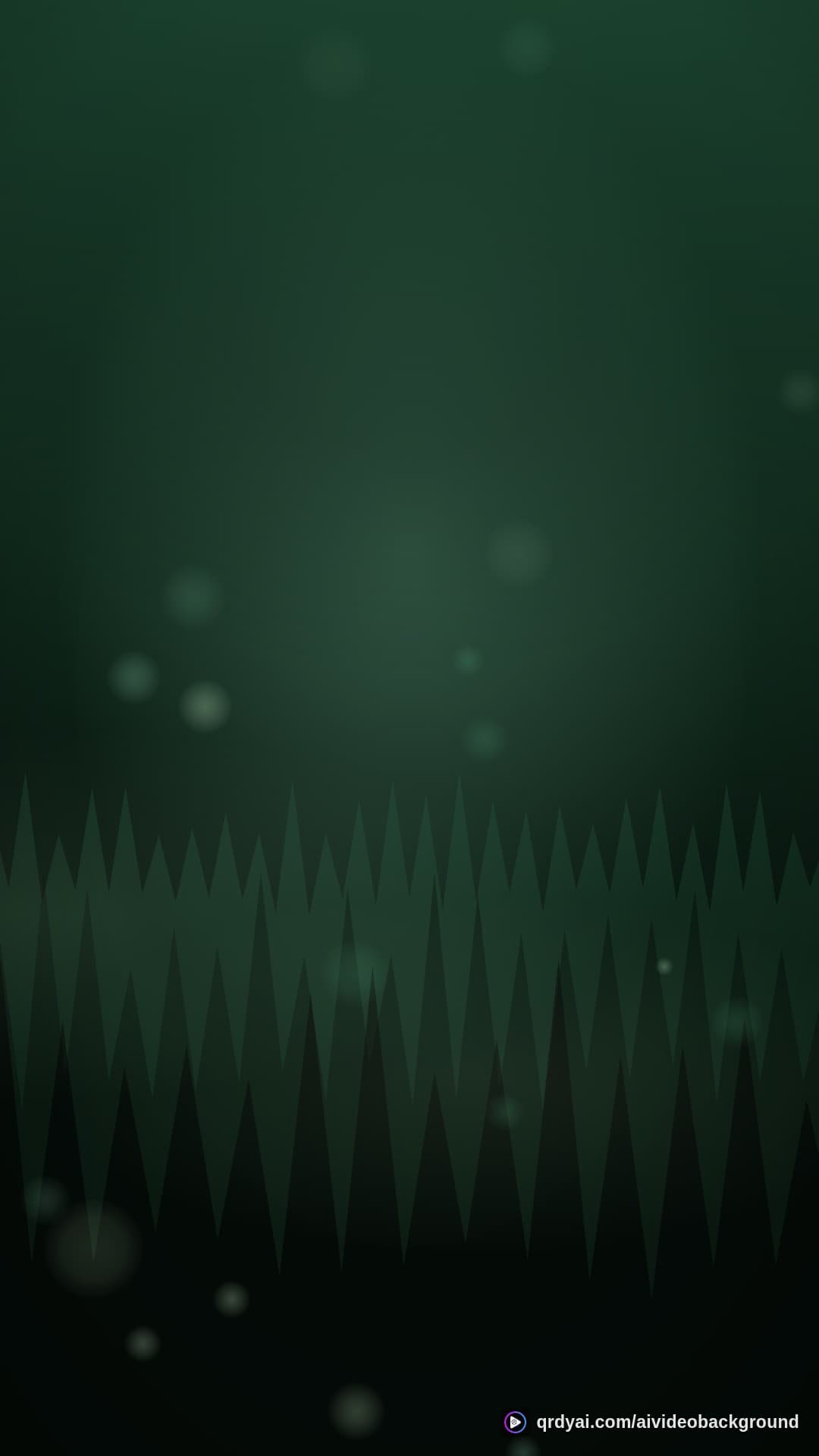 forest fireflies portrait loop video background preview