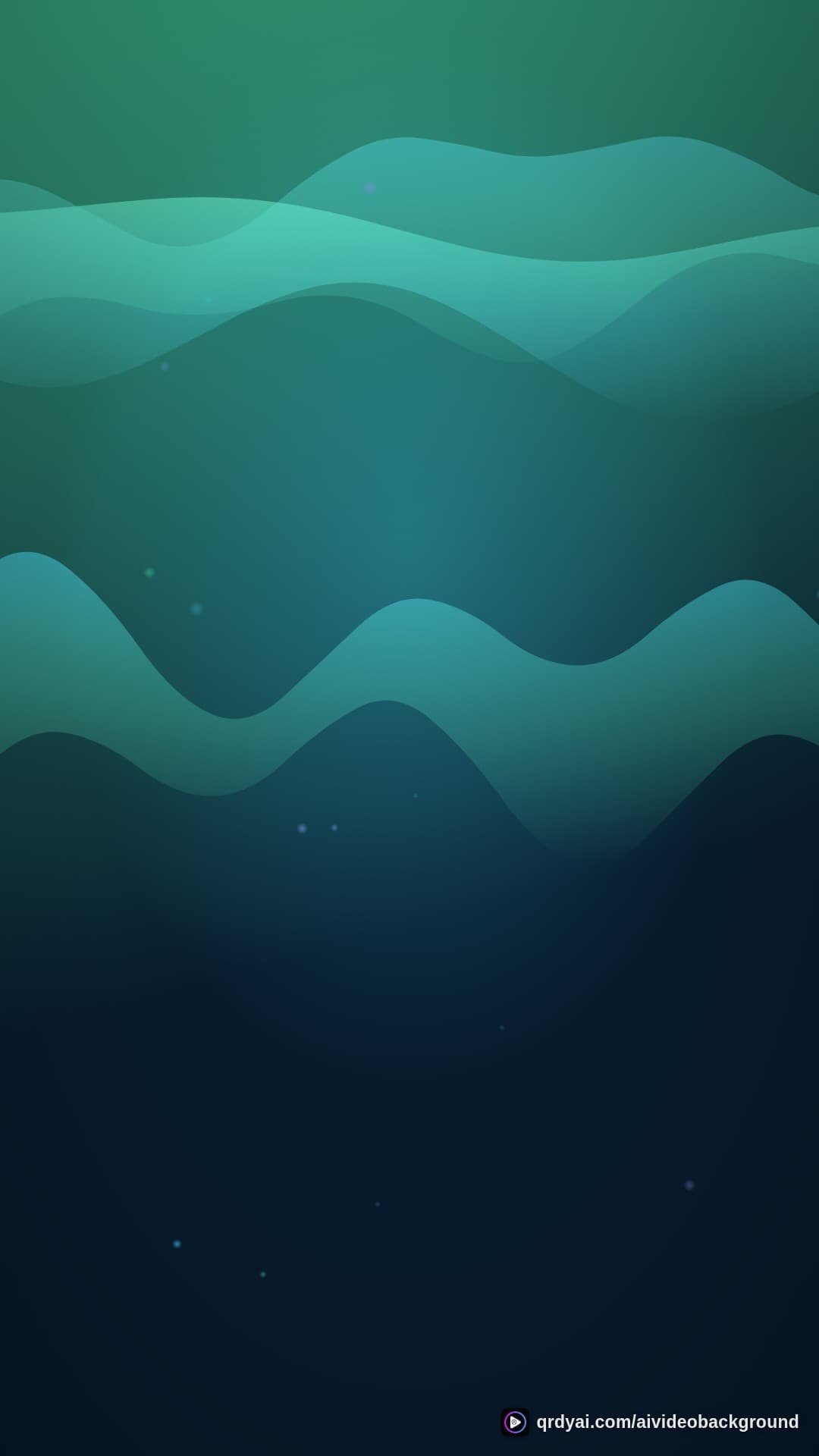 aurora breath portrait loop video background preview