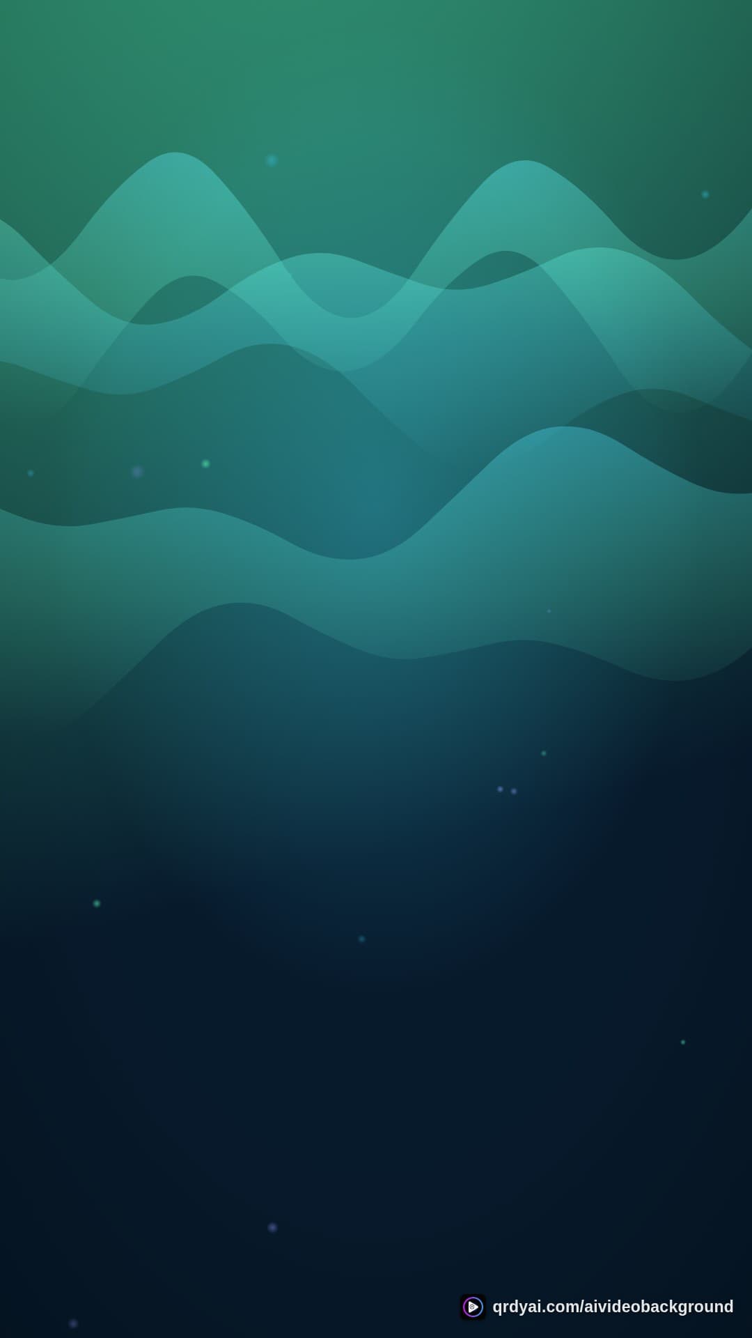 aurora breath portrait loop video background preview