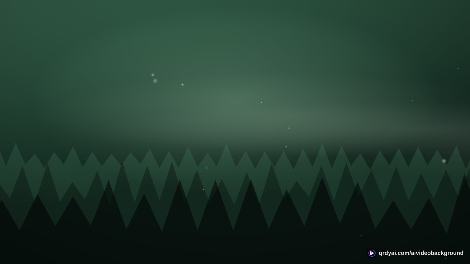 forest mist landscape loop video background preview