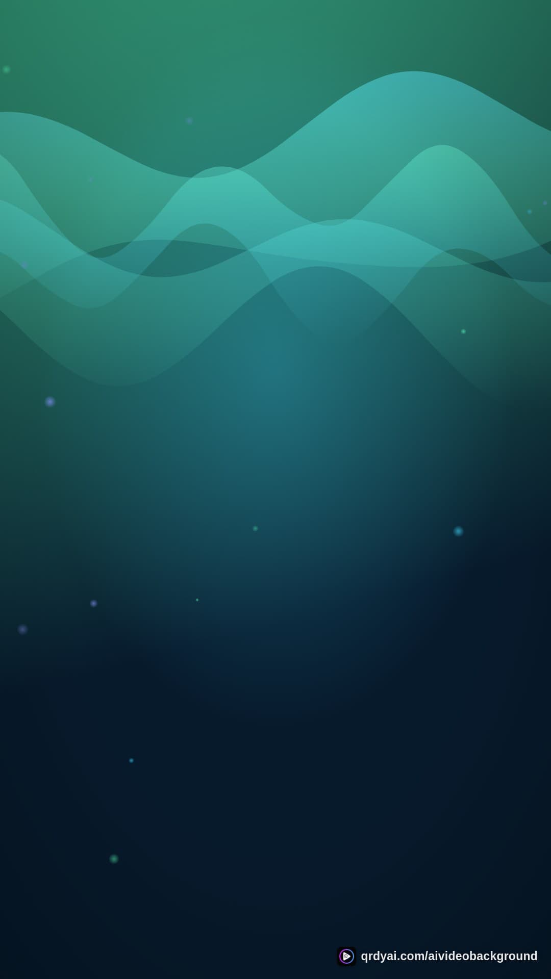 aurora breath portrait loop video background preview