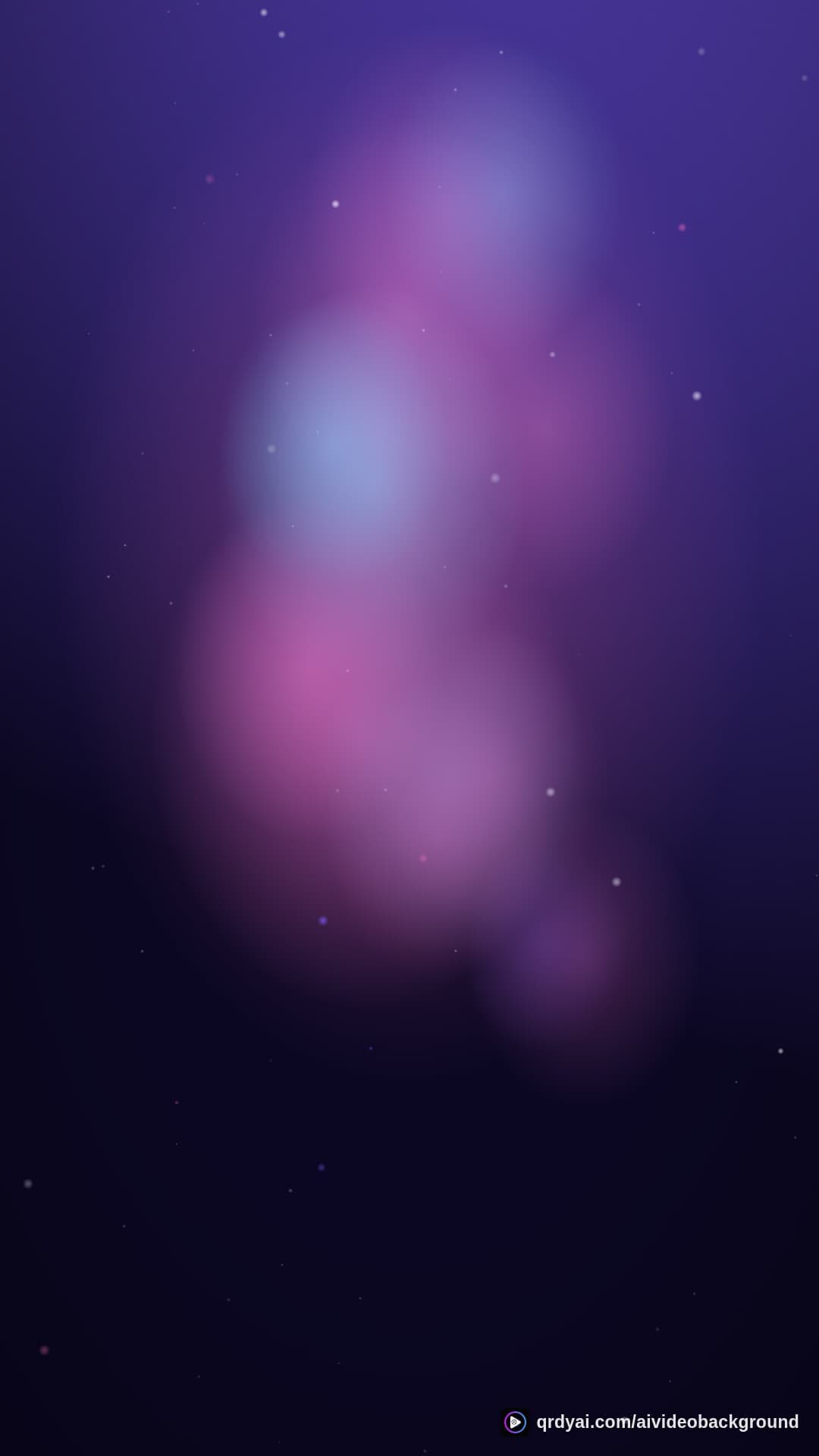 cosmos drift portrait loop video background preview
