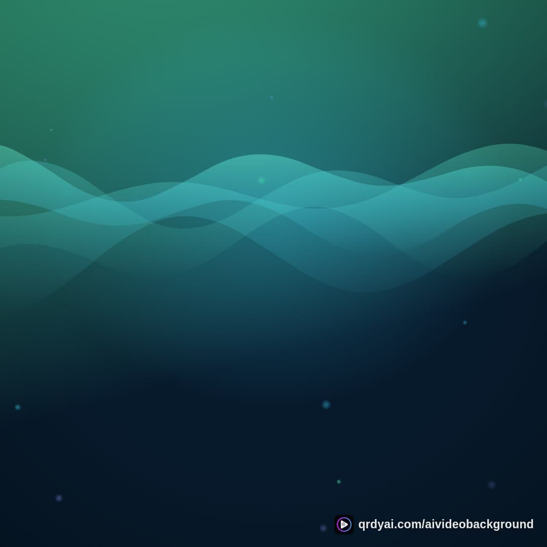 aurora breath square loop video background preview