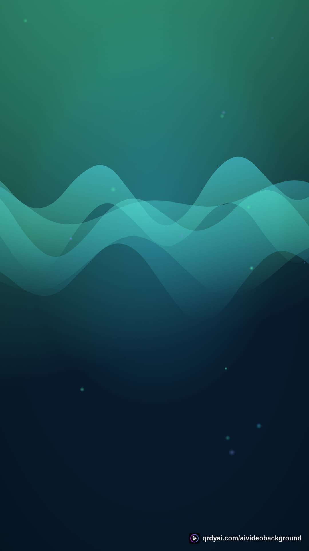aurora breath portrait loop video background preview