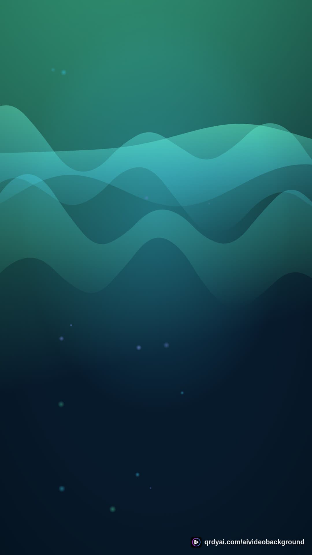 aurora breath portrait loop video background preview