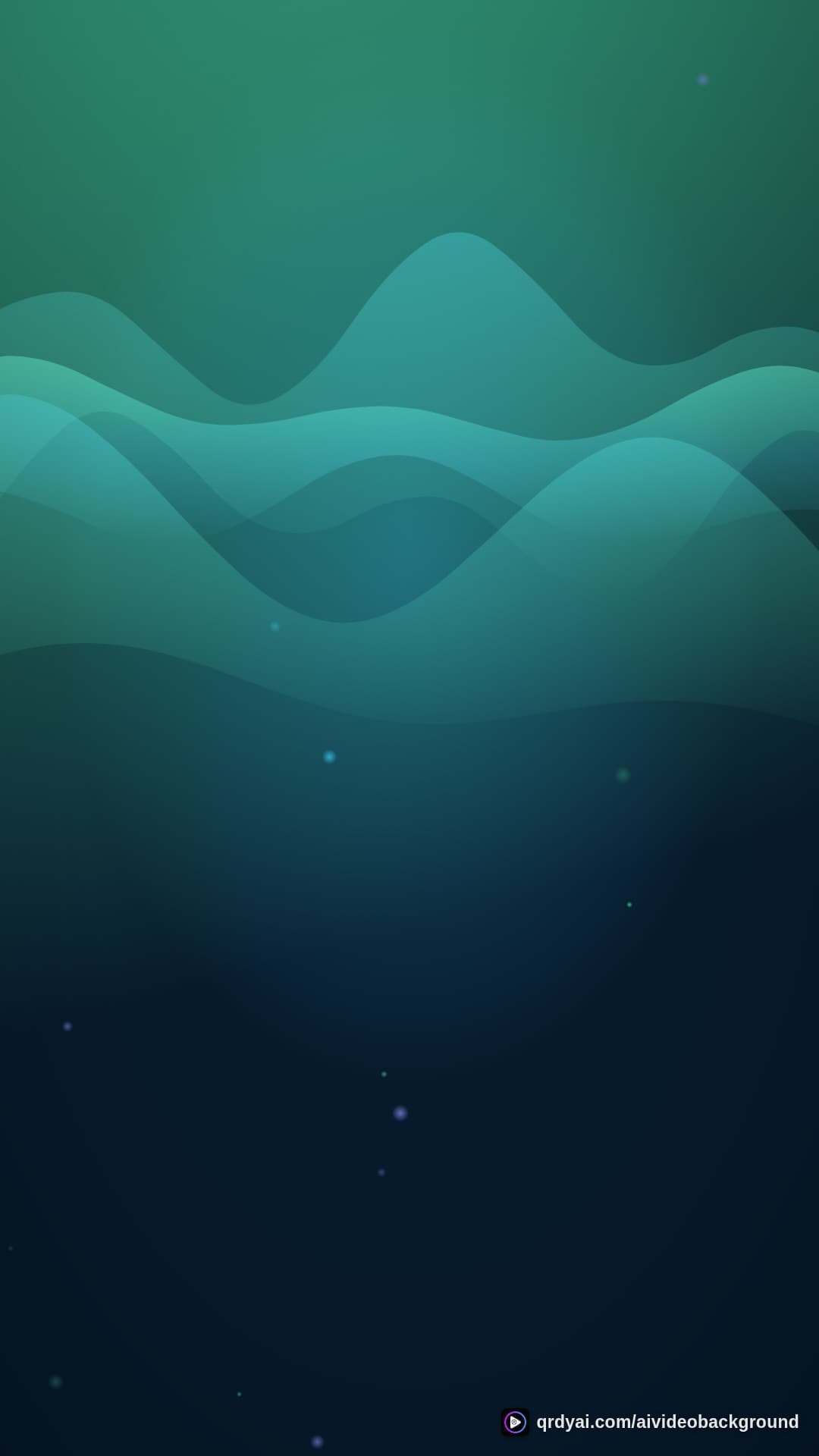aurora breath portrait loop video background preview