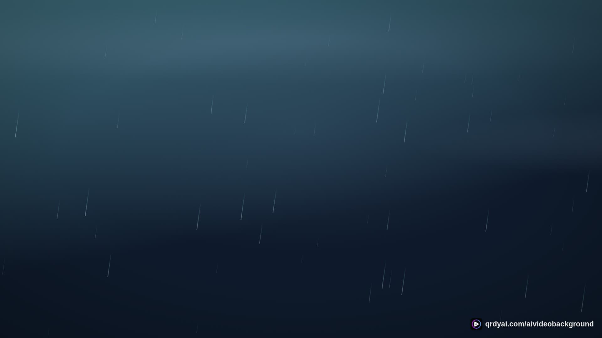 weather blue rain landscape loop video background preview