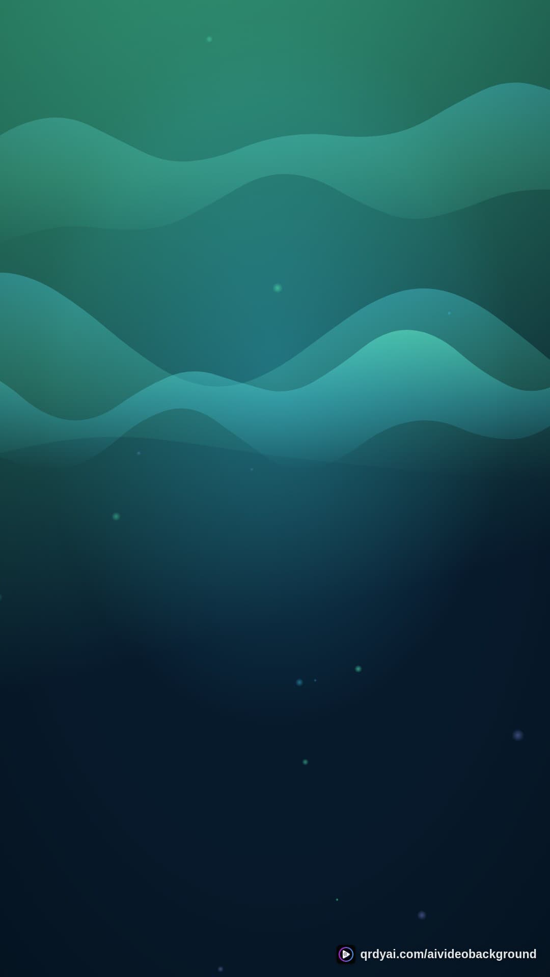 aurora breath portrait loop video background preview
