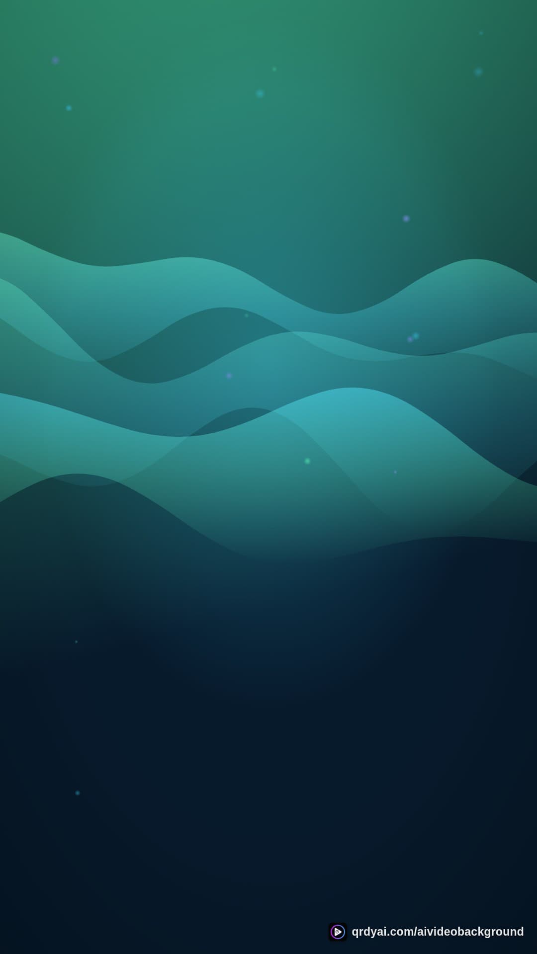 aurora breath portrait loop video background preview