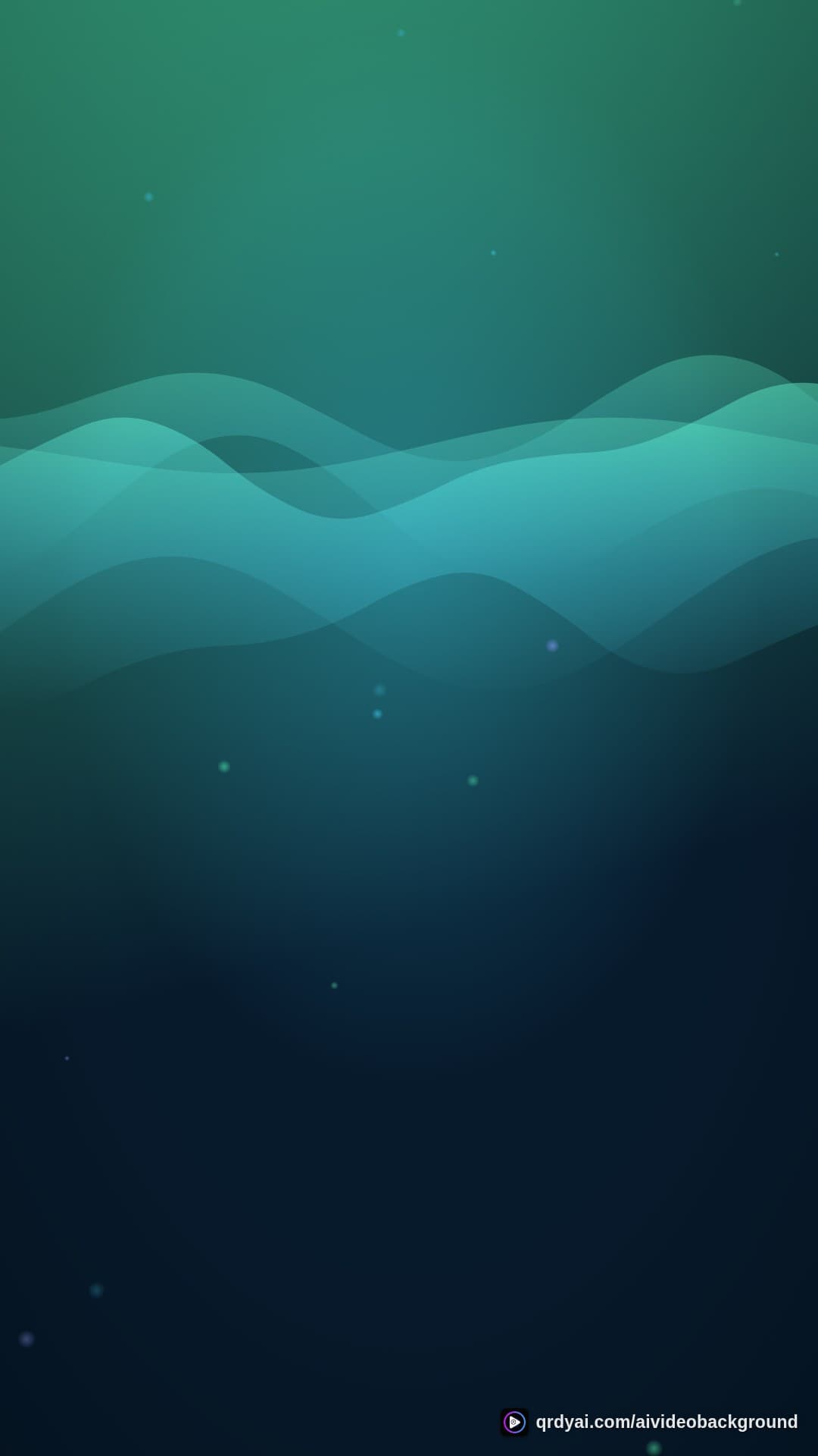 aurora breath portrait loop video background preview