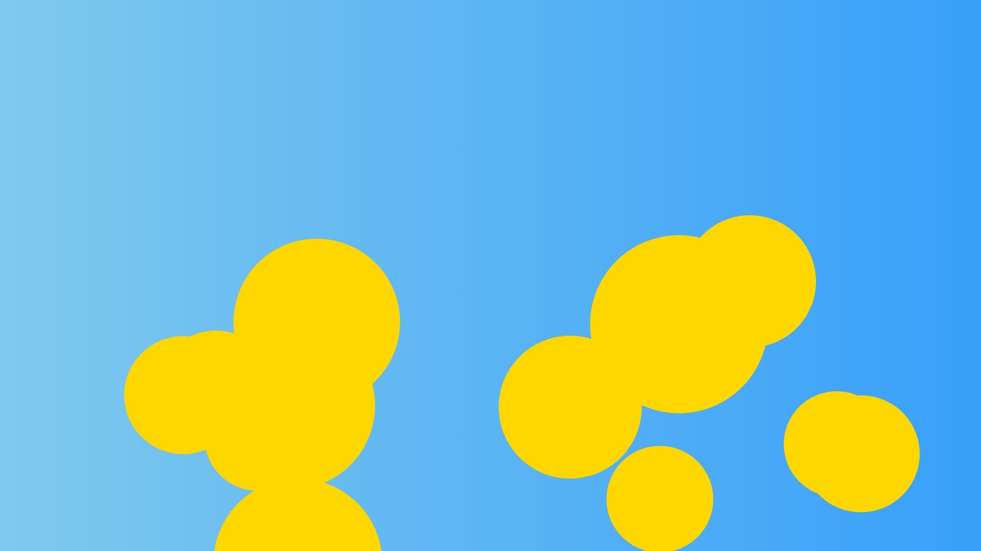 Big Circles landscape loop video background preview