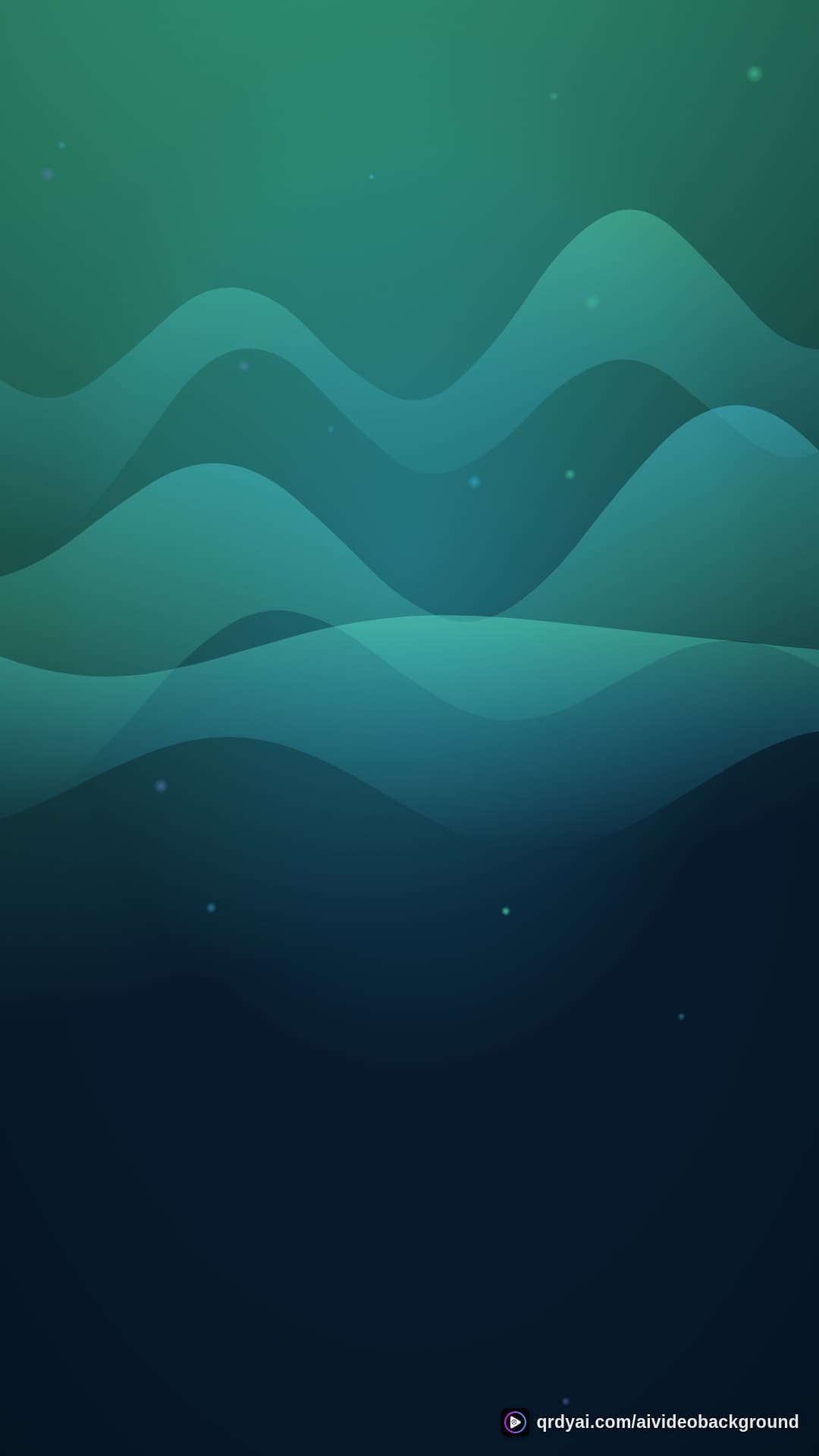 aurora breath portrait loop video background preview