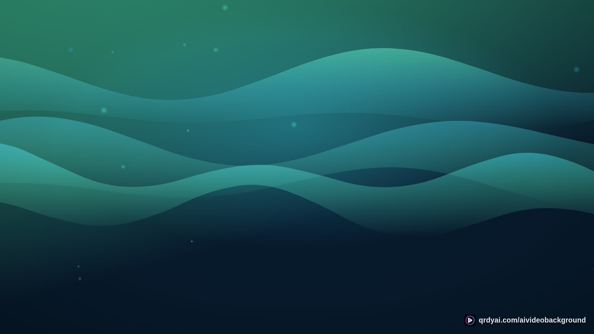 aurora breath landscape loop video background preview