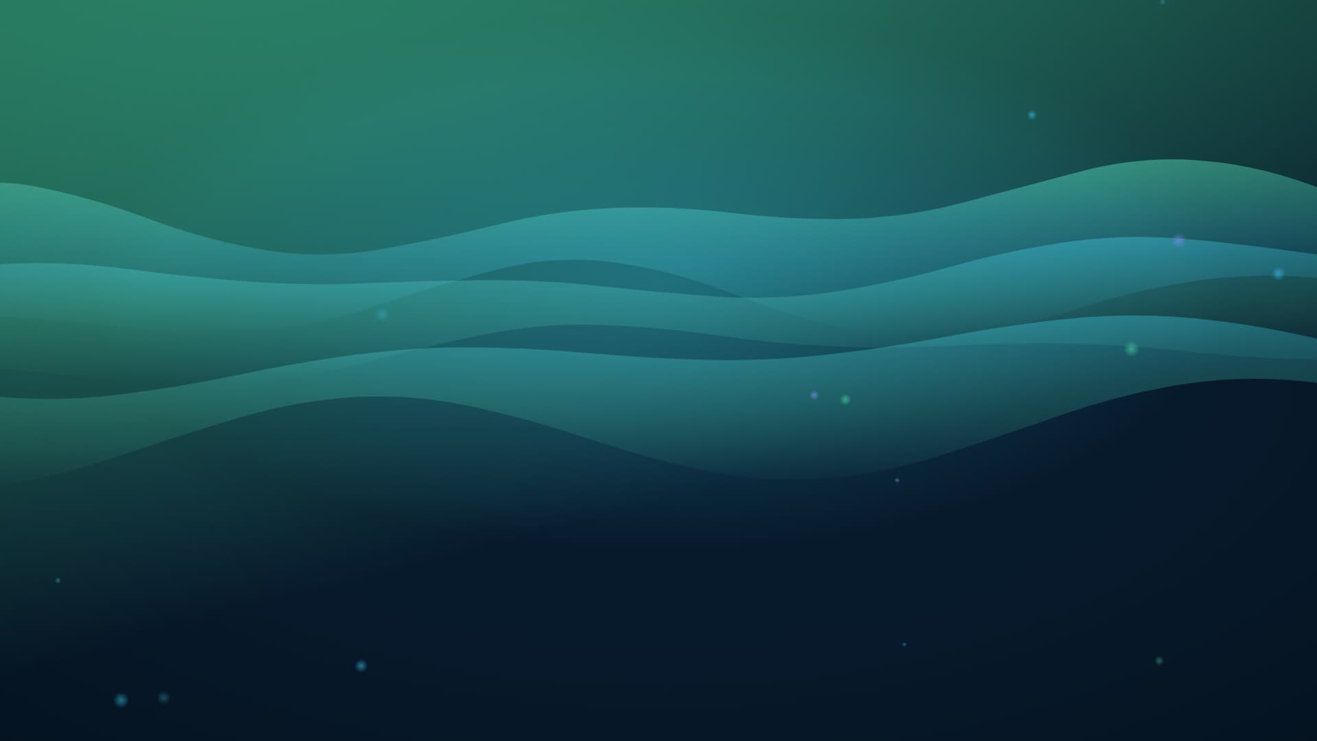 aurora breath landscape loop video background preview