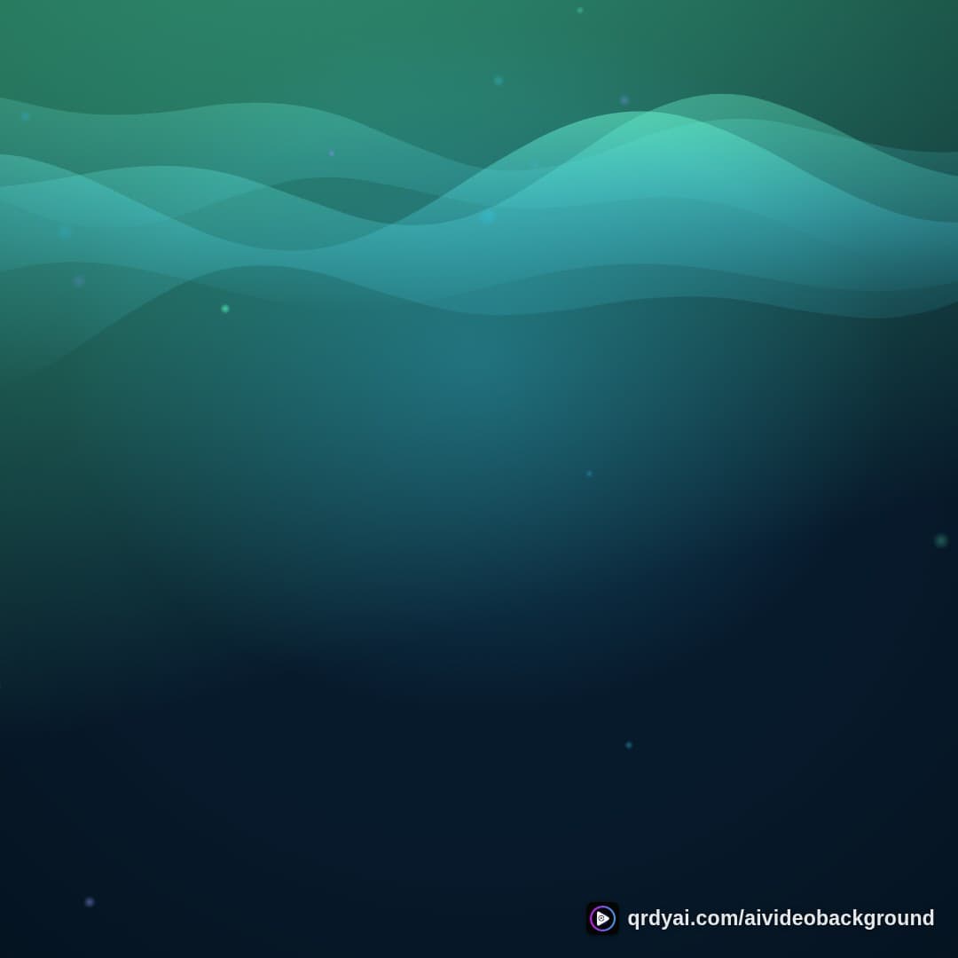 aurora breath square loop video background preview