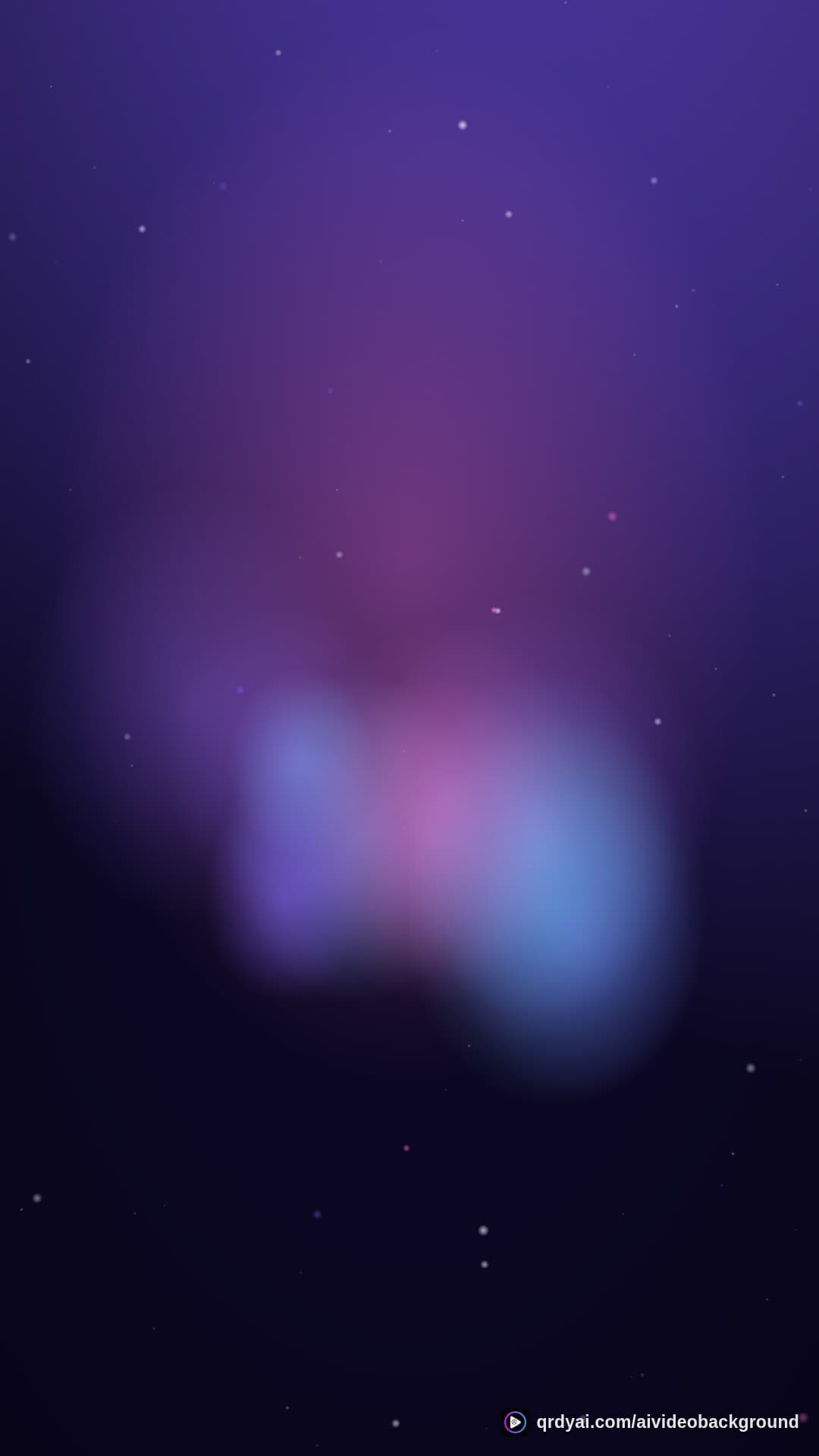 cosmos drift portrait loop video background preview