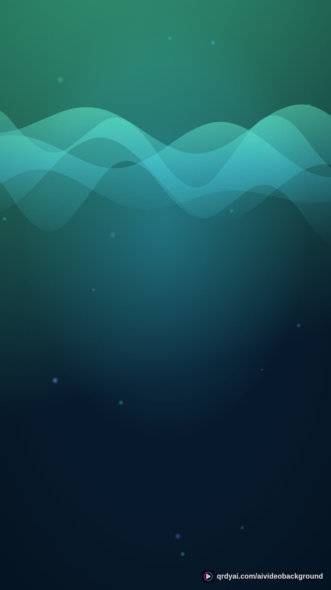 aurora breath portrait loop video background preview