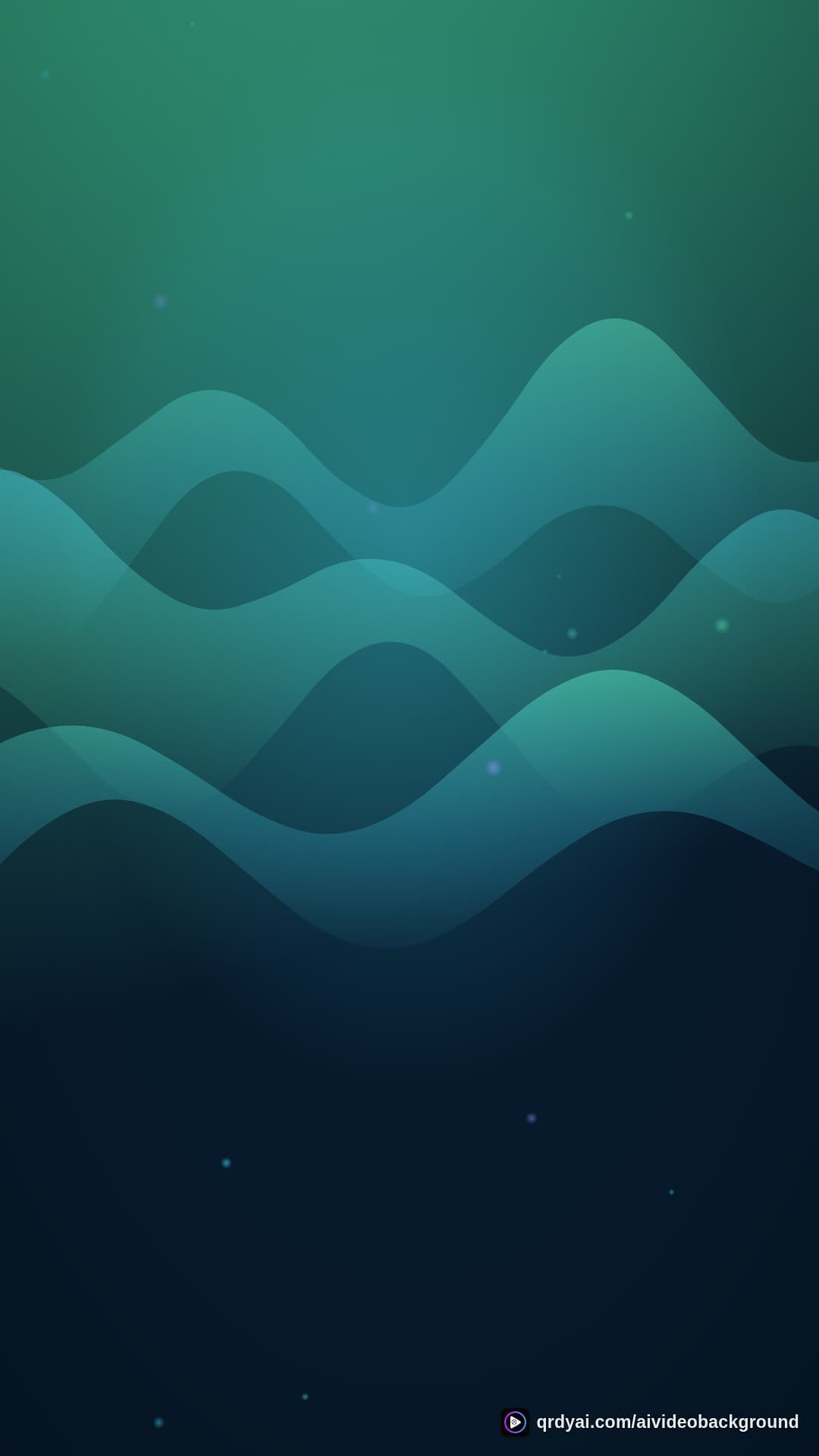 aurora breath portrait loop video background preview