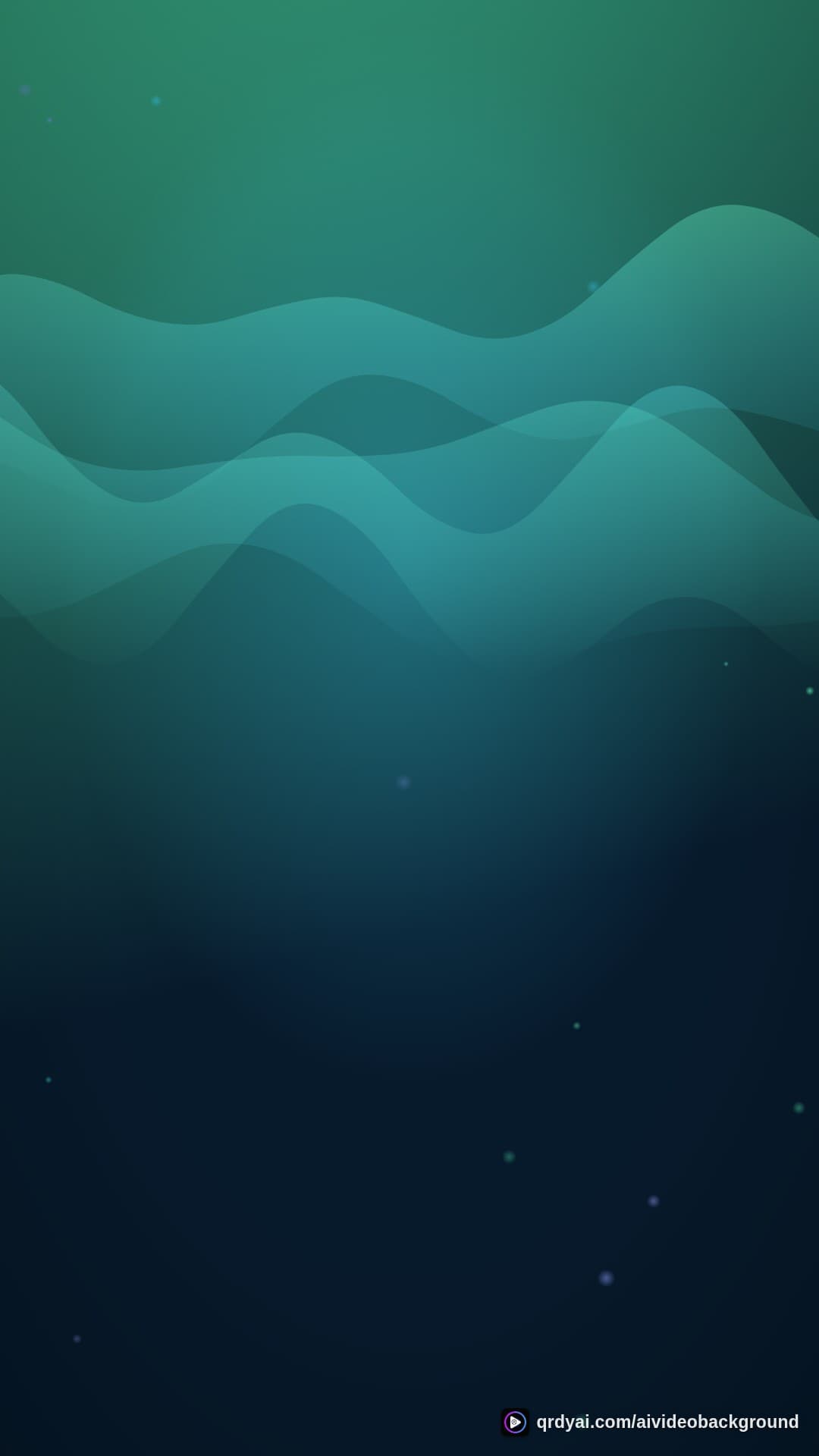 aurora breath portrait loop video background preview