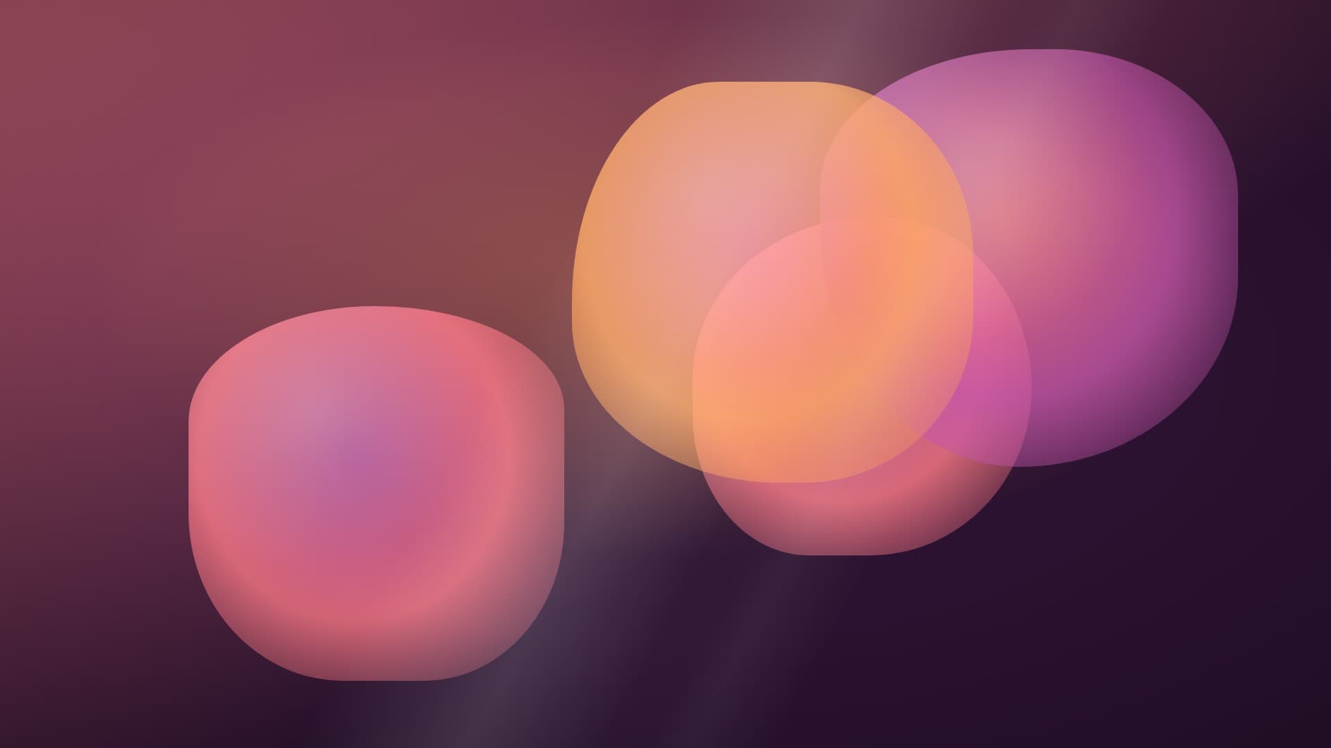 liquid melt landscape loop video background preview