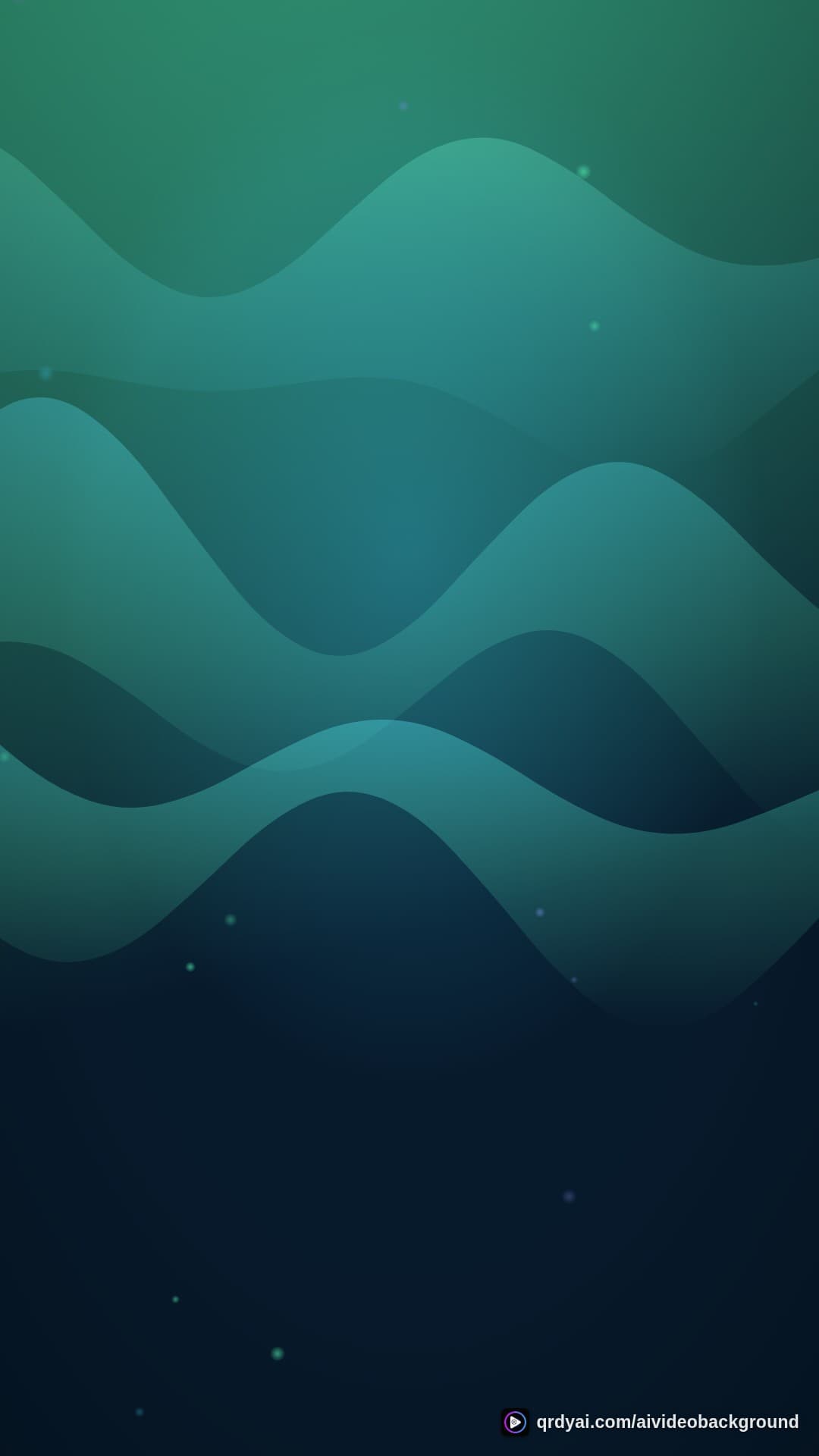 aurora breath portrait loop video background preview