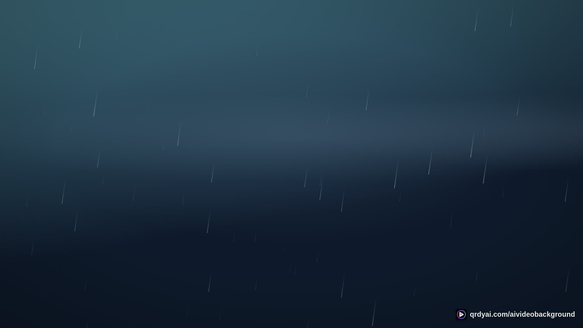 weather blue rain landscape loop video background preview