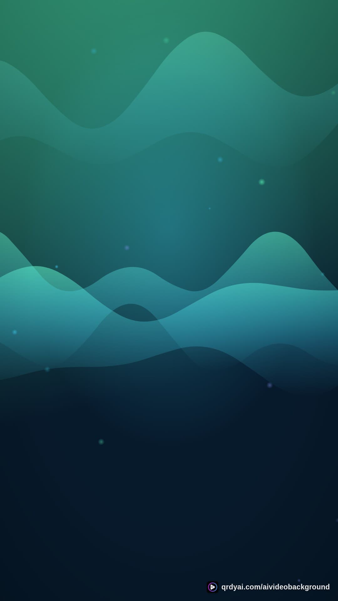 aurora breath portrait loop video background preview