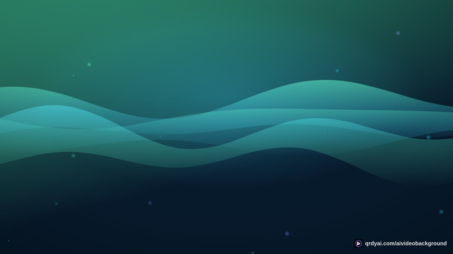 aurora breath landscape loop video background preview