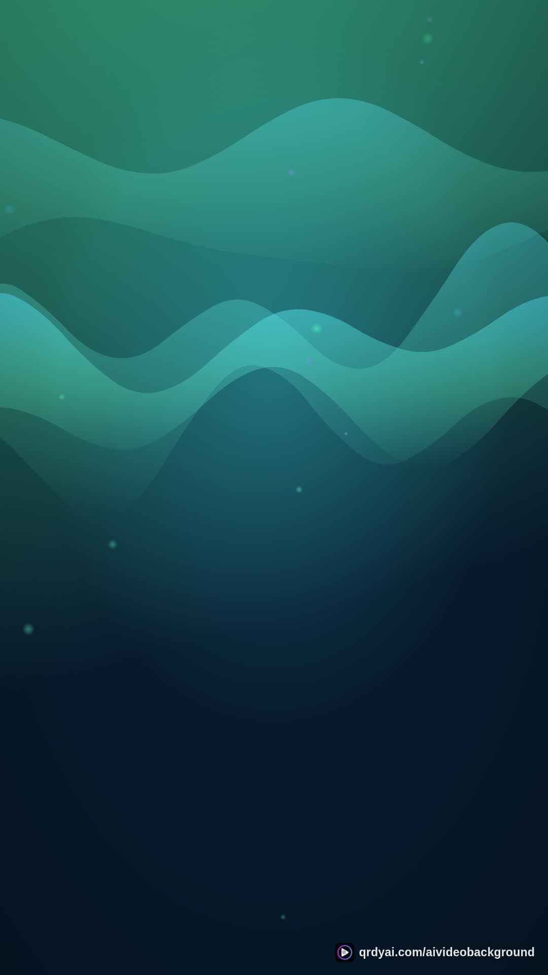 aurora breath portrait loop video background preview