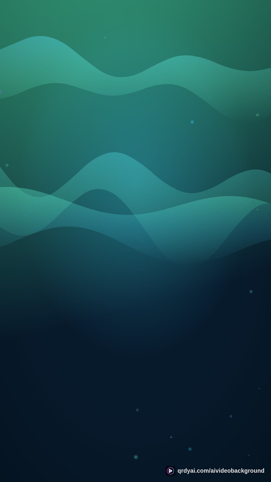 aurora breath portrait loop video background preview
