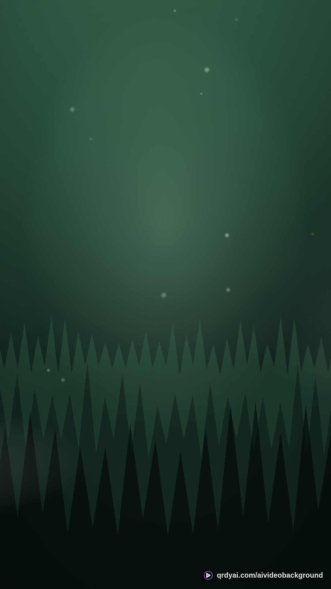 forest mist portrait loop video background preview