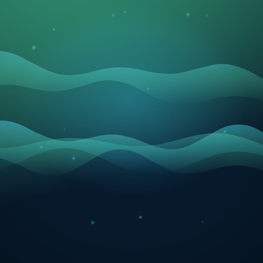 aurora breath square loop video background preview