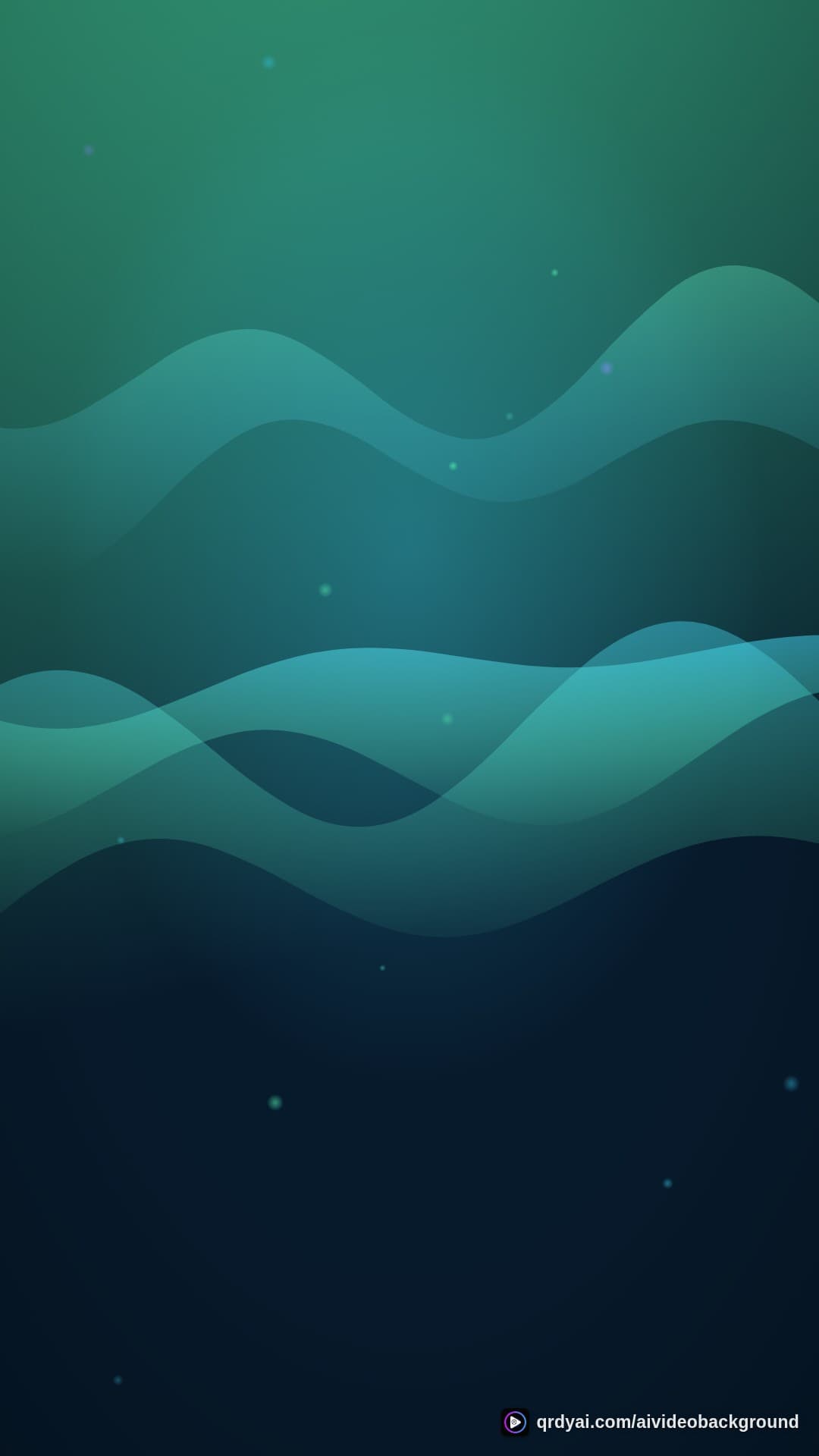 aurora breath portrait loop video background preview
