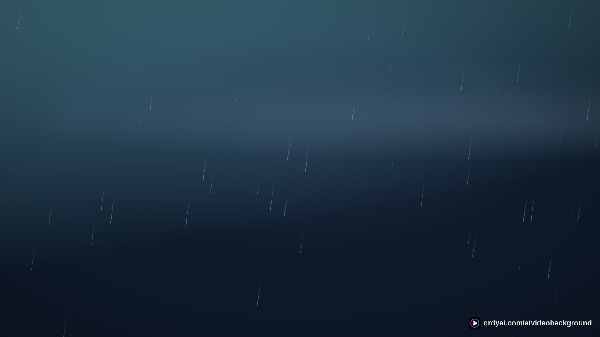 weather blue rain landscape loop video background preview