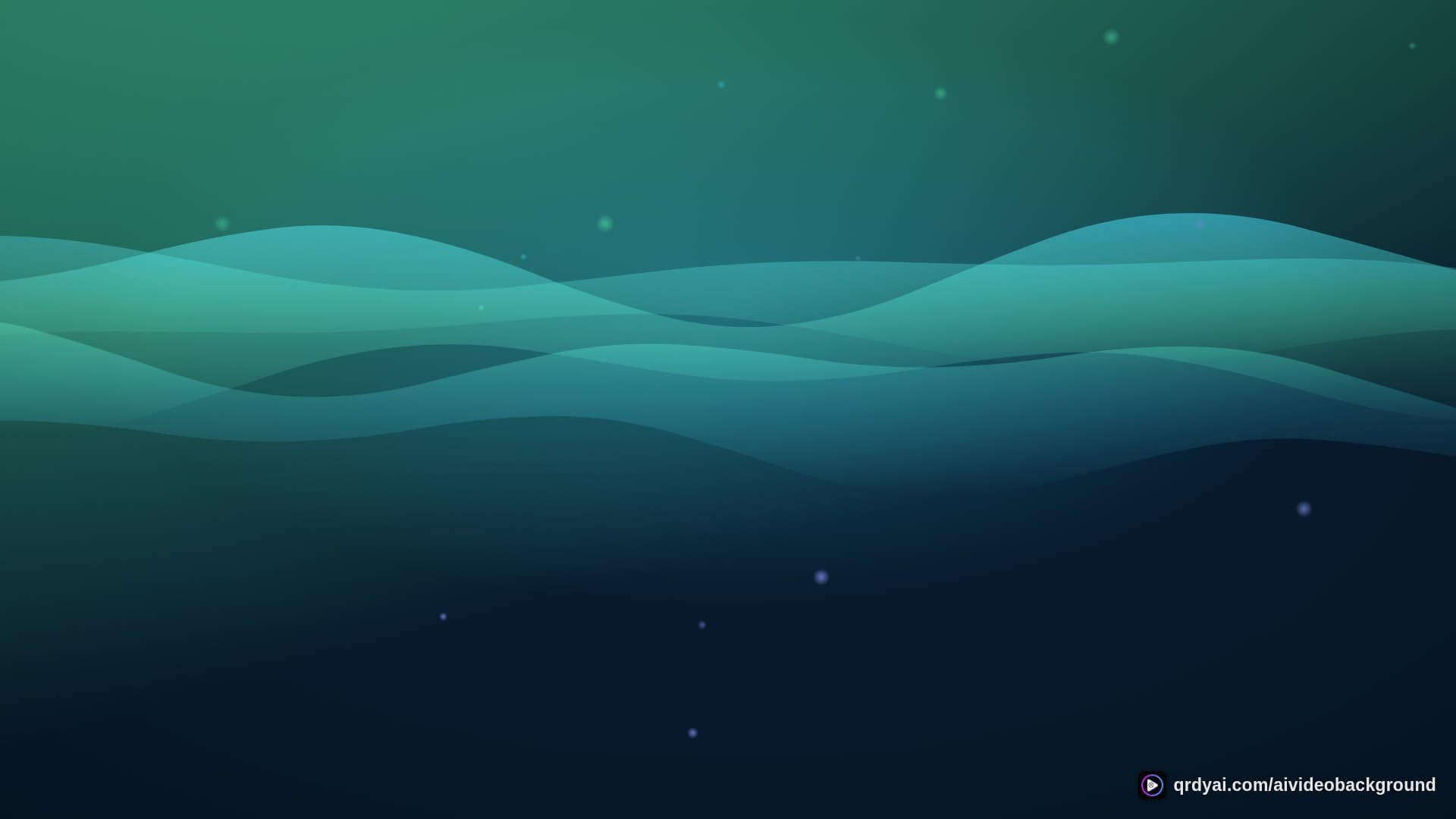 aurora breath landscape loop video background preview