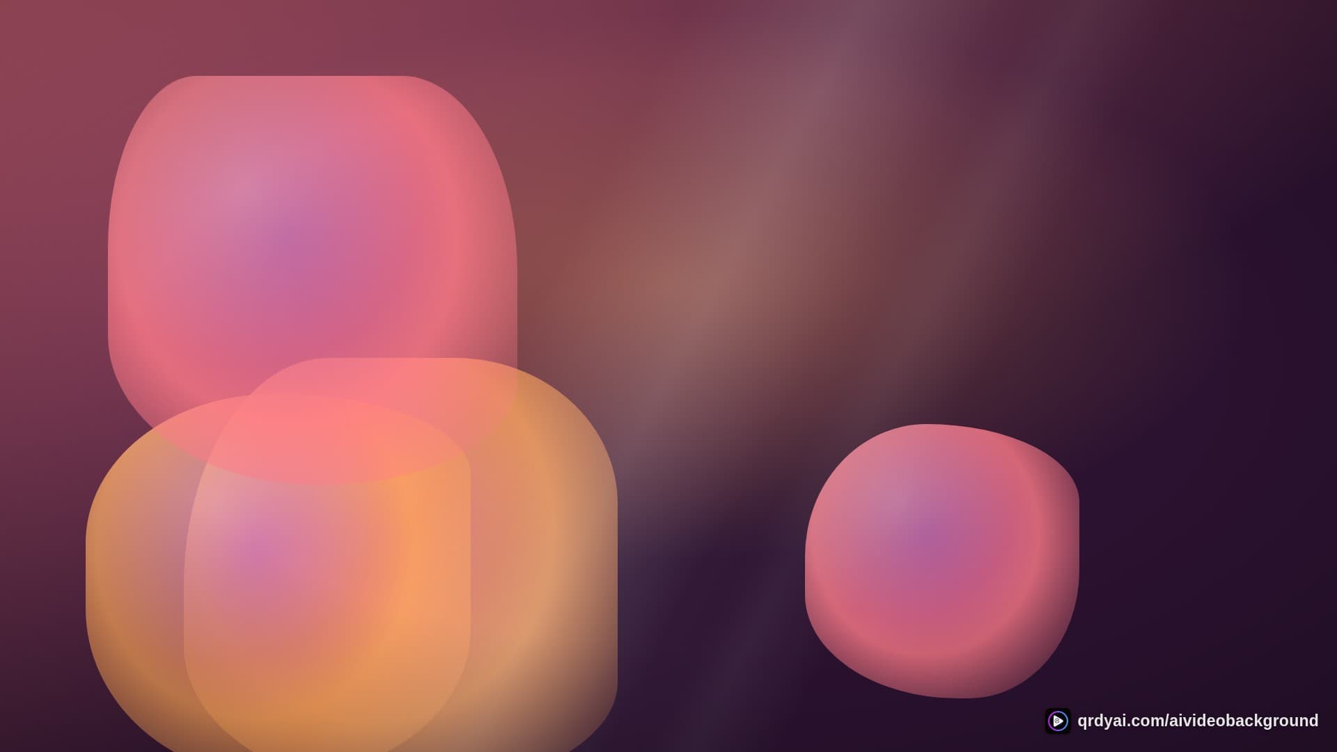 liquid melt landscape loop video background preview