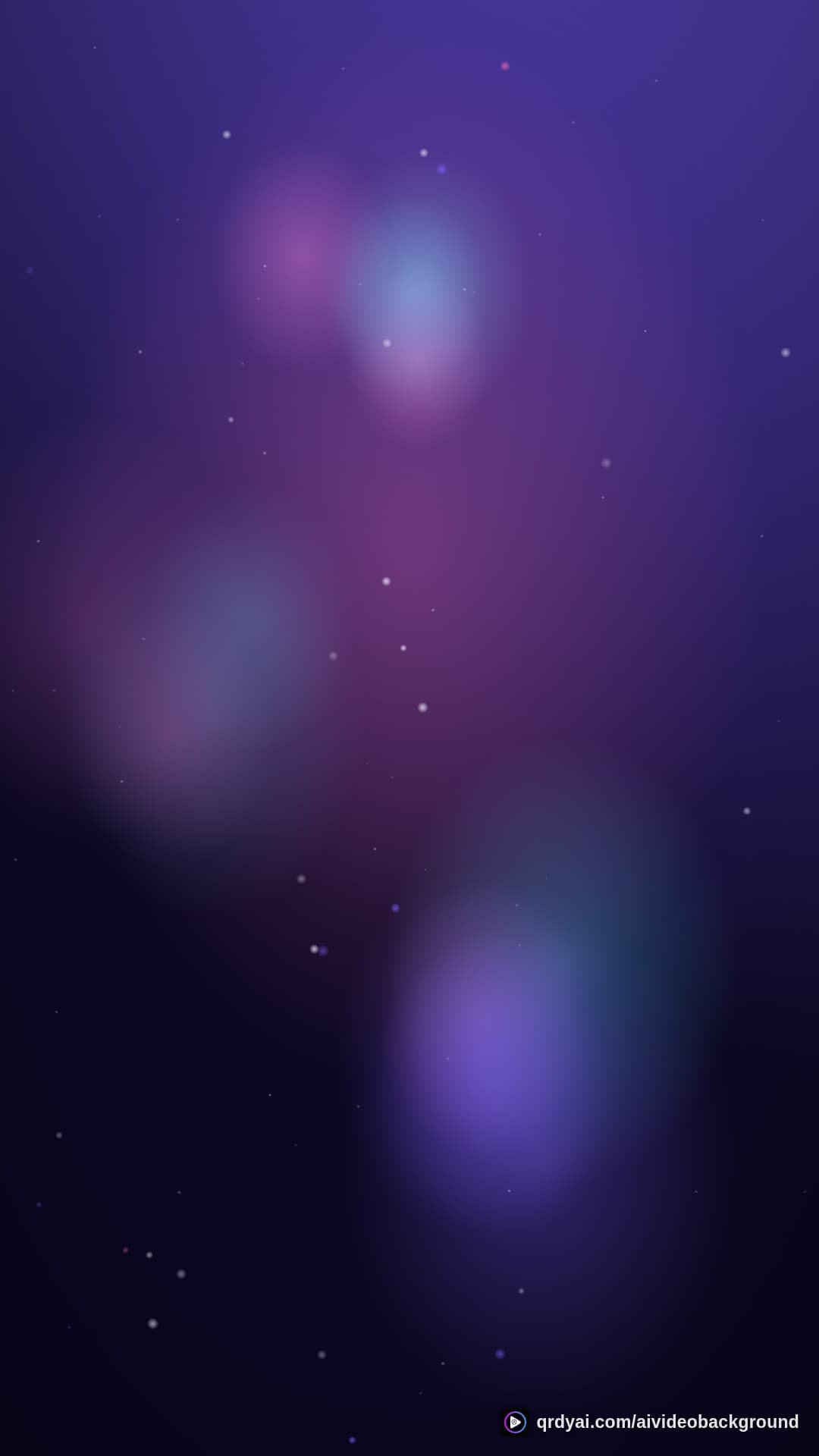 cosmos drift portrait loop video background preview