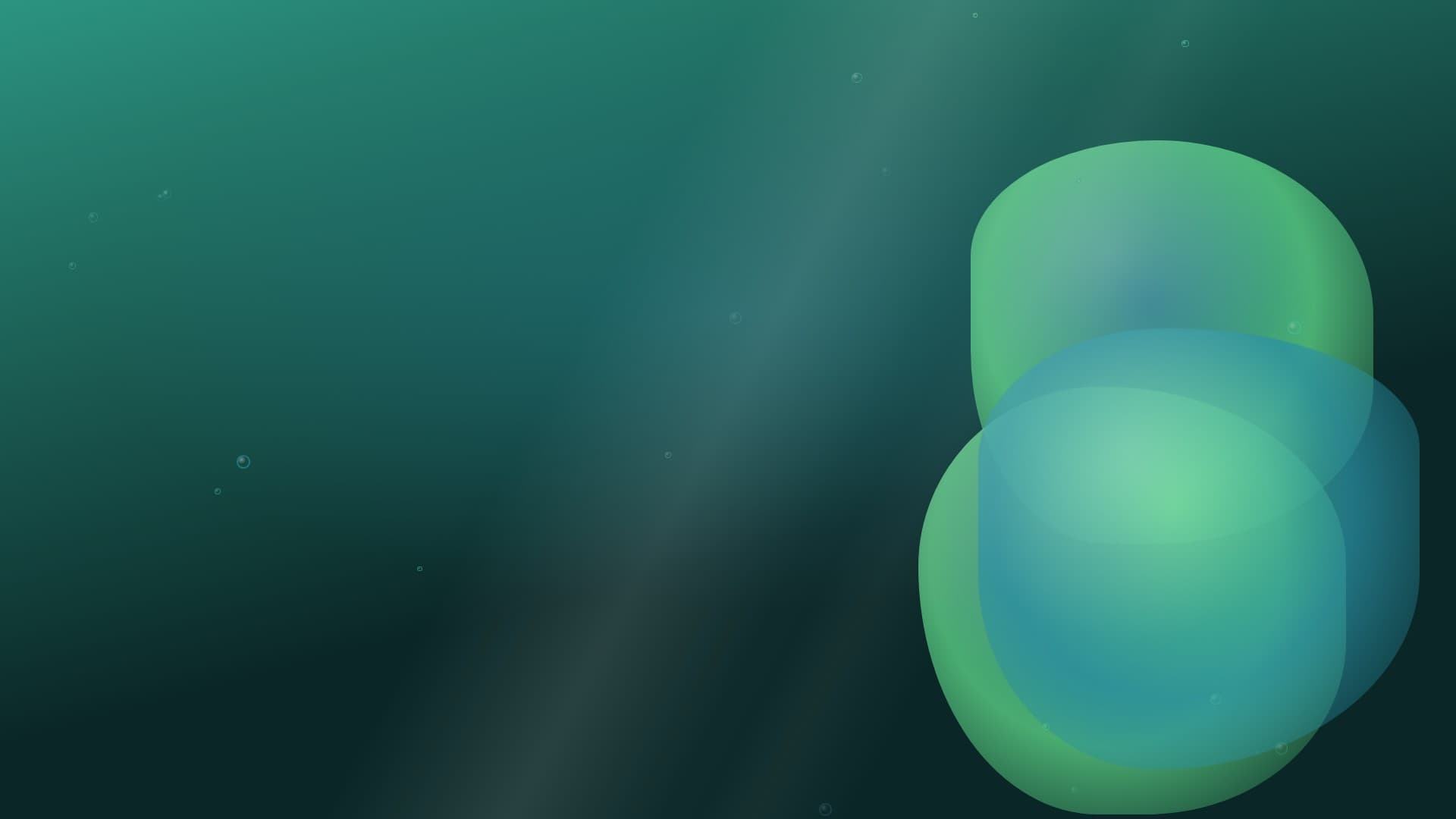liquid bubble float landscape loop video background preview