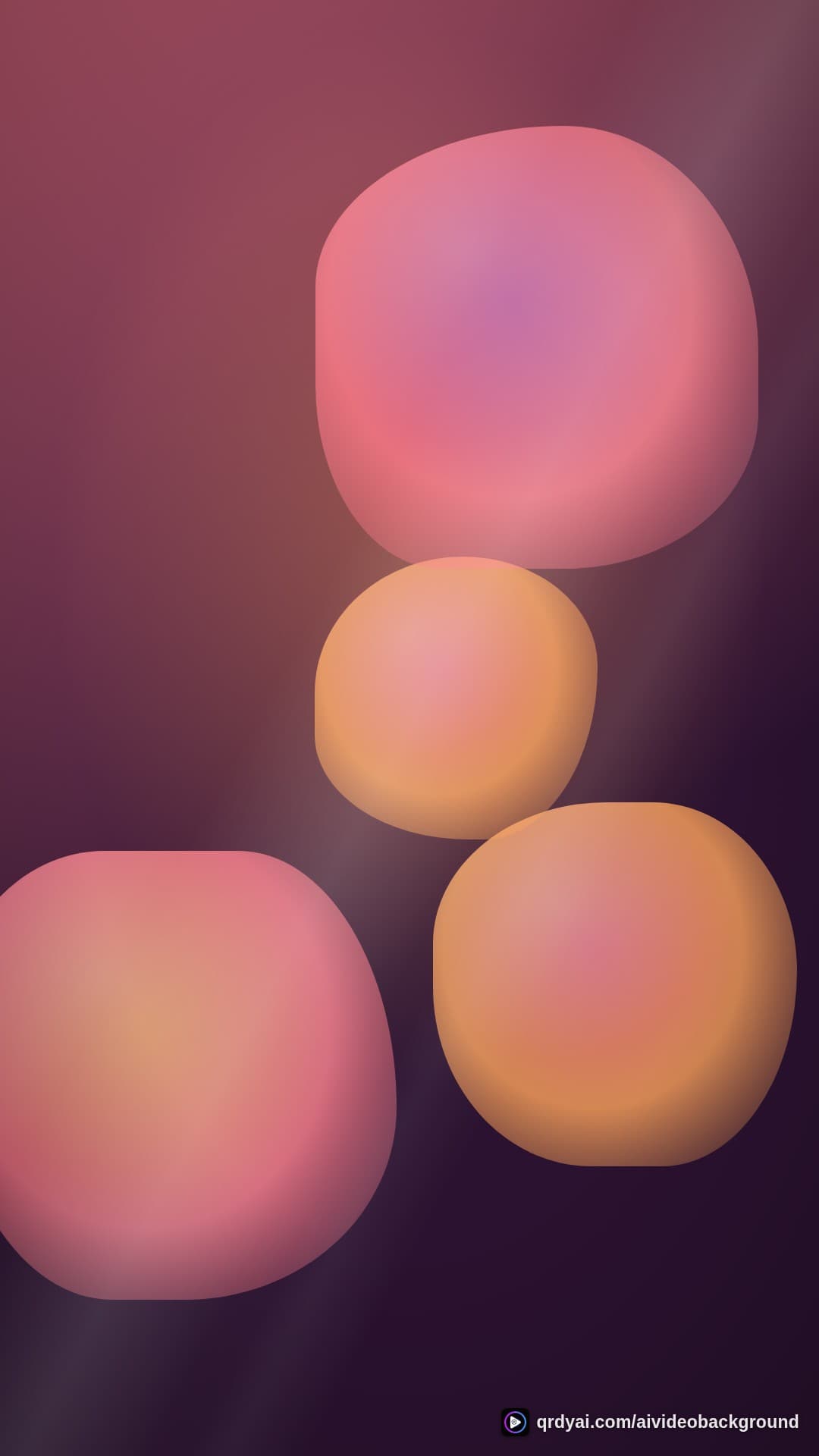 liquid melt portrait loop video background preview